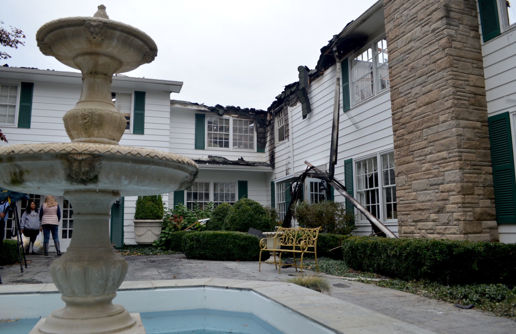 Pine Manor: Among the wreckage